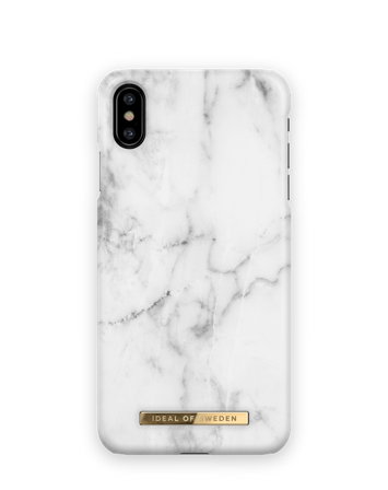 Unisex Hülle, Max White Marble Handyhülle