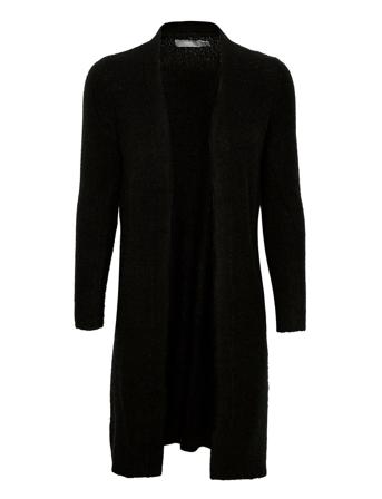 Bymirelle Long Cardigan 3 - Black B.young