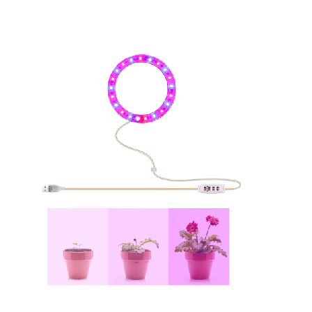 Fuld spektrum LED vækstlys synkronisering dæmpning planter fyld