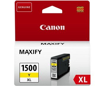 Canon-PGI-1500XL Y-Canon PGI-1500XL blekkpatron gul-Printing ink, toner & paper-Blekkpatroner
