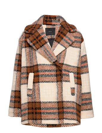 Yasinsti Ls Jacket Brown YAS