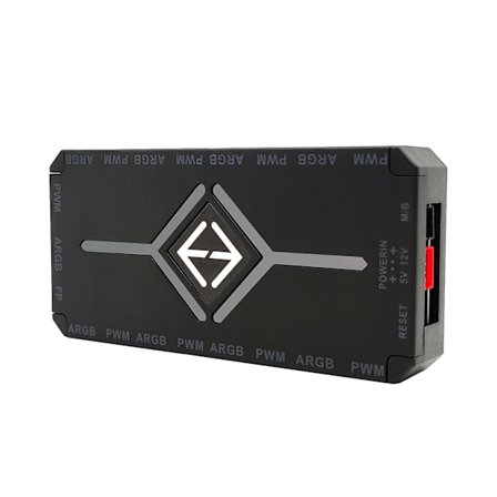 4-PIN Hub-kontroller for ARGB PWM-vifter, PWM-chassisvifte, hovedkort-adapter