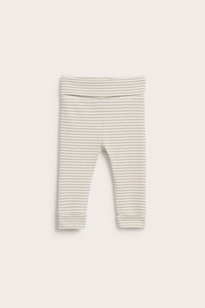 Kappahl | Ribbede leggings | Offwhite