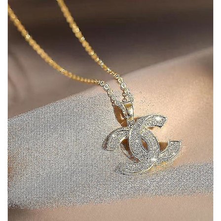 Cc hänge halsband High-end Temperament hänge halsband Enkelt och mångsidigt