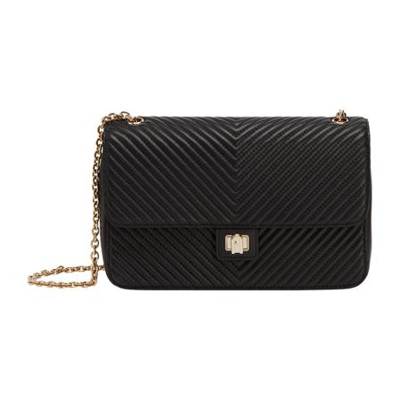 Furla Cross Body Tass , Zwart , Dames , Maat: ONE Size Schoudertassen