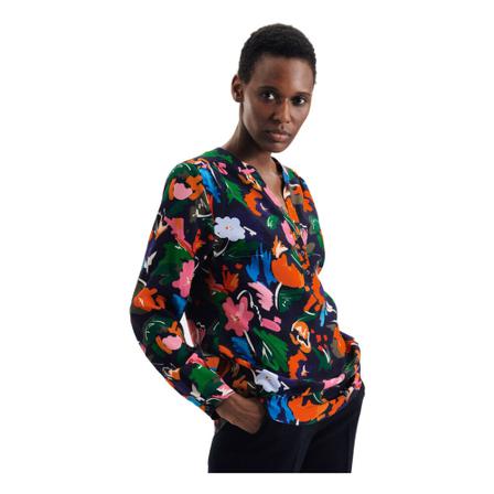 Seidensticker Blouse Regular fit , Blauw , Dames , Maat: M