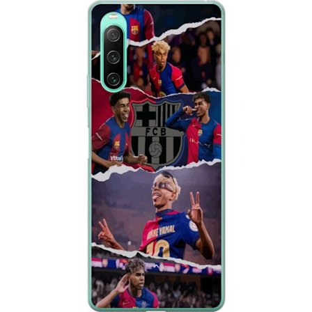Kompatibelt Mobilskal till Sony Sony Xperia 10 IV Yamal Fotboll Spelare Barcelona