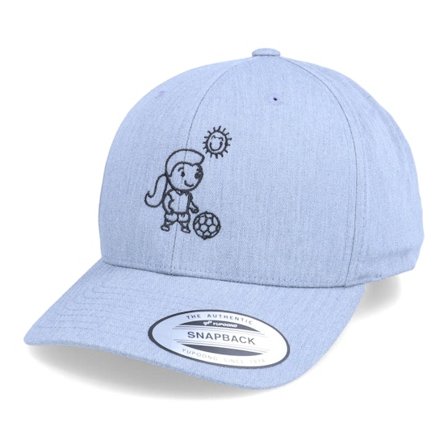 Forza - Grey - adjustable - Cap - Kids Football Player Heather Grey Adjustable - Hatstore