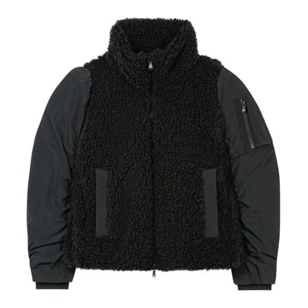 Luisa Cerano, Fleece Jackets Zwart, Dames, Maat:S