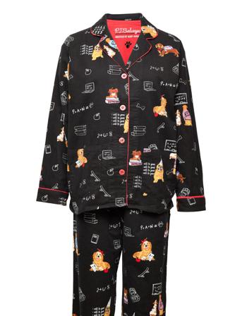 L/S Pyjama Pyjamas Nattøj Multi/mønstret PJ Salvage