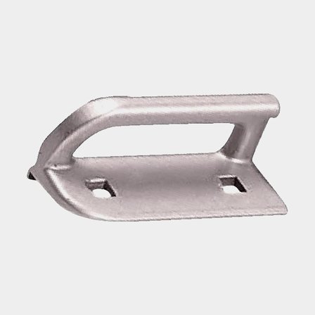 Ändbeslag aluminium BB för relingslist Nordic 7mm