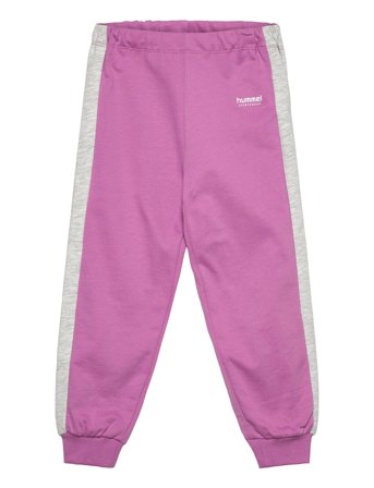 Hmlmini Loose Adj Waist Pants Purple Hummel
