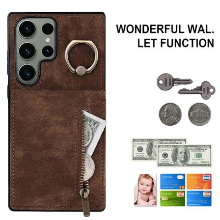 (Til Samsung Galaxy S24 Ultra) Beskyttende telefoncover: Sikkert greb