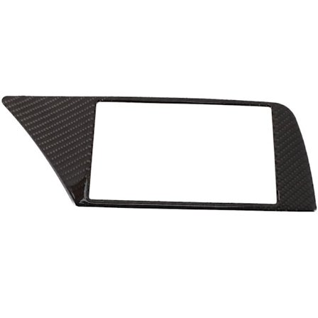 Ny kolfiber GPS-navigatorhölje för Audi A4 B8 A5 Q5 2009-2016