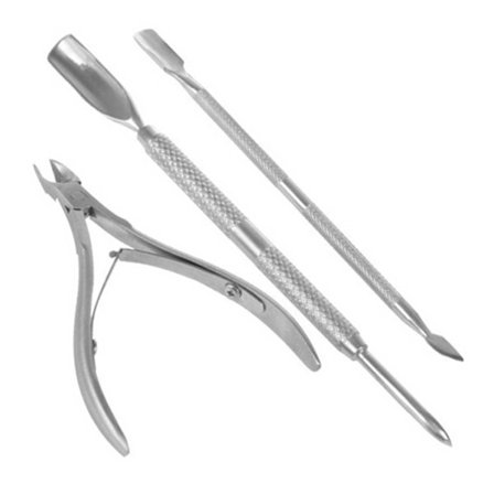 Cuttle Band Shit - Cuticle Scissors and Cuticle Pusher
