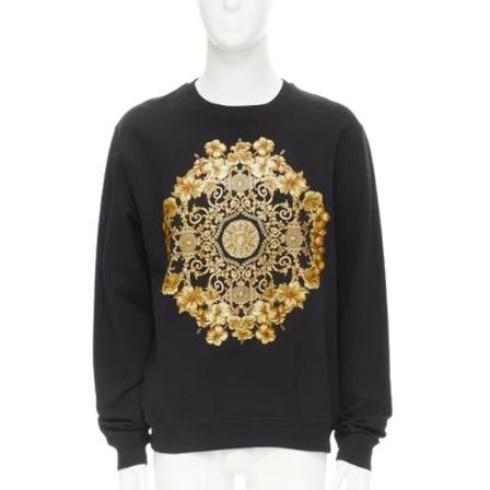 Versace Pre-owned Pre-owned Bomull toppar svart, Dam, Dam, Storlek: S