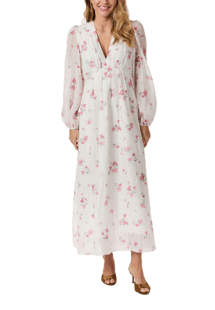 Neo Noir Silfi Print Dress Klänningar Dam Vit 38