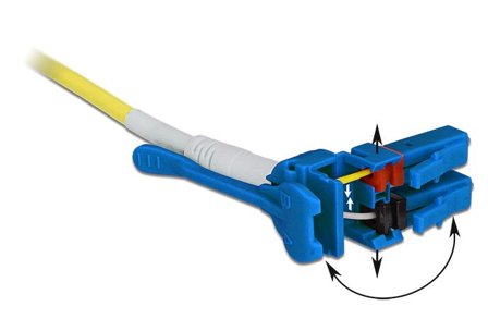 Delock nettverkskabel - 3 m - gul