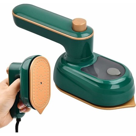 Mini hopfällbart strykjärn med spray för kläder, snabb uppvärmning Nano ångstrykjärn med 50 ml vatten, strykningsmaskin för tygsömnad och hantverk