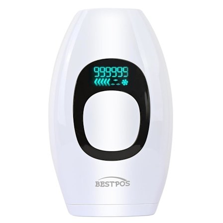 Laser hårfjerning til kvinder og mænd, 999.999 blink IPL hårfjerningsenhed til hjemmebrug, permanent smertefri enhed til ansigt, ben, arme og 