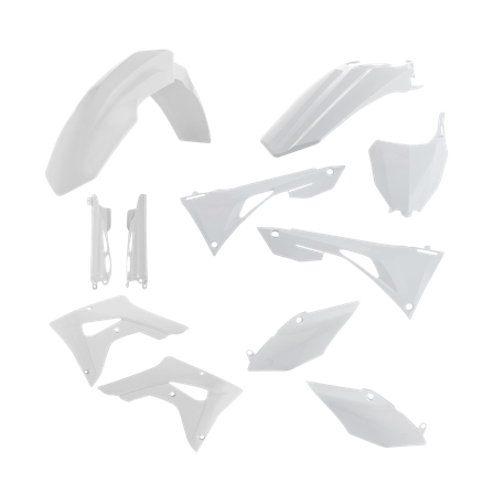 Kit Plastiche Completo Acerbis 7 Pezzi Bianco - Honda CRF 450RX 2019-2023