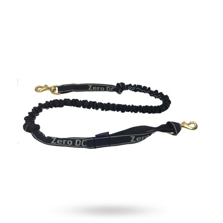 Zero DC - Zero DC Elastisk Draglina Svart - Upp till 10 kg - 1.9 m - Hundkoppel