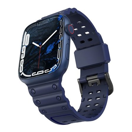 Armband Trippelskydd för Apple Klocka 38 / 40 / 41 mm armband - marinblå