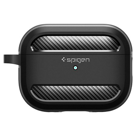 SPIGEN RUGGED ARMOR APPLE AIRPODS PRO 1/2 MATT SVART