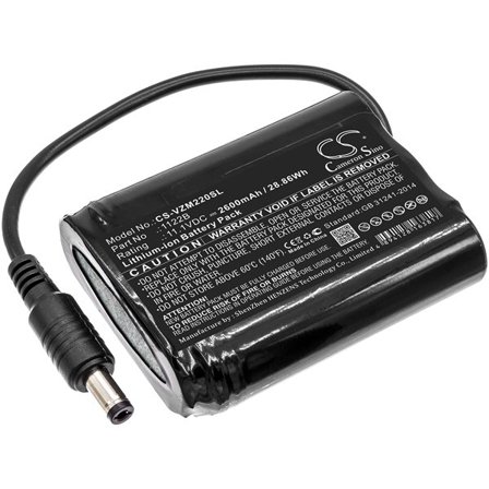 Batteri til oppvarmede klær for Venture Heat ZMCB2200, MC-1645