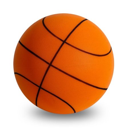 Tyst basketboll, obehandlad skumboll, 22 cm