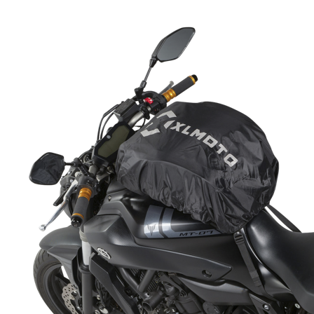 Husă De Ploaie Pentru Geantă De Rezervor XLMOTO Negru/Argintiu