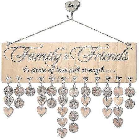 Bästa Presenter Till Mammor Pappor Från Dotter Son - Familjefödelsedag i Trä