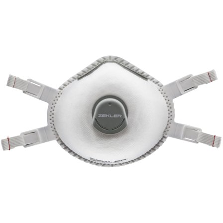 Zekler 1303V Halvmaske 5-pakning, filtrering, Ånderettsvern