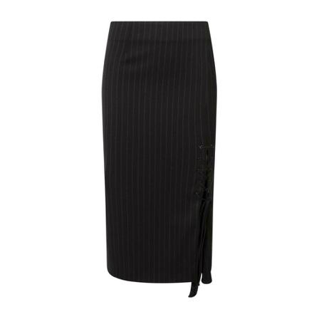 Sportmax - Midikjolar - Svart - Dam - Storlek: Xs, Dam, Storlek: XS