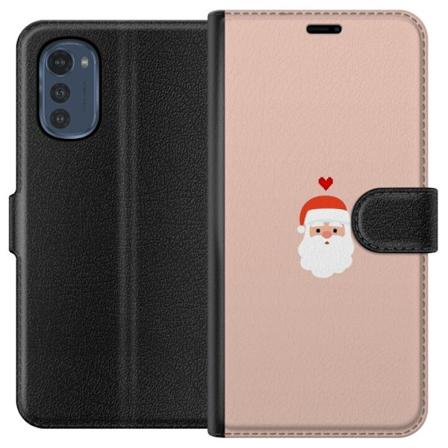 Motorola Moto E32s Plånboksfodral Kärlek Tomte
