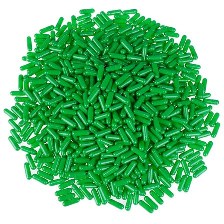 1000 stk. tomme hårde gelatinekapsler alle slags farverige pilleetuier tom pilleholder (sammenføjede eller adskilte kapsler tilgængelige!)