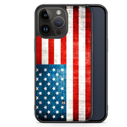 Bjornberry Skal iPhone 14 Pro Max - USA Flagga