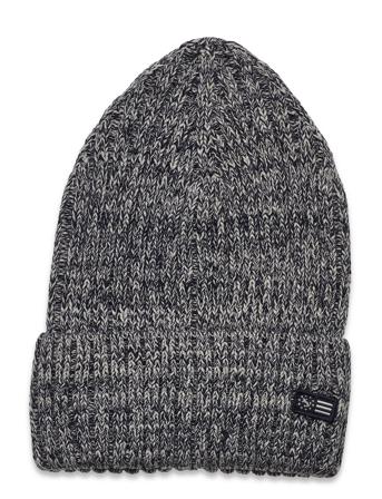 Ribbed Beanie Accessories Headwear Beanies Grå Sebago