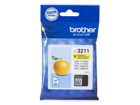 Brother Bläckpatron LC3211 Gul - Lyreco - Toner och bläck > Bläckpatroner > Bläckpatroner Brother