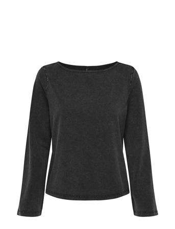 Onlmia L/S Wide Sleeve Top Cs Jrs Black ONLY