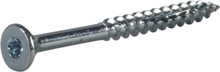 ESSVE ESSDRIVE Träskruv 3,5 mm Ø, försänkt, FZB Blankförzinkad, Infästning