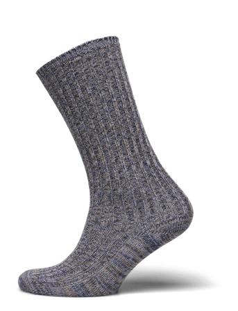 Re-Stock Socks Lingerie Socks Regular Socks Grå Mp Denmark