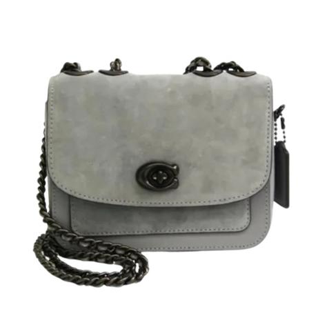 Coach Pre-owned Pre-owned Shoulder Tass , Grijs , Dames , Maat: ONE Size Vintage Tassen