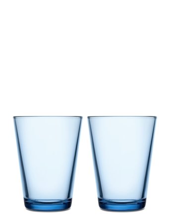 Iittala Kartio Tumbler 40Cl Aqua 2Pcs - Blue - 40 CL