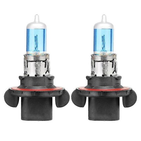 1 Pari H13 9008 100/90W 5900K Super White High/Low Beam Halogeenilamput