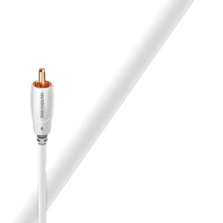 AudioQuest Greyhound Subwooferkabel - Hvit