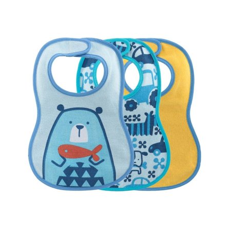 Chicco Bavaglino Pappa 6Mesi 3 Pezzi Bimbo