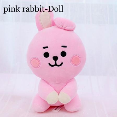 BTS Plysjdukke ROSA KANINDUKKE - Perfet