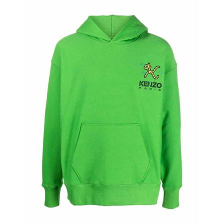 Kenzo - Hood Tröjor - Grön - Herr - Storlek: S, Herr, Storlek: S