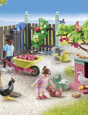 PLAYMOBIL Playmobil My Life Hønsegård I Tiny House-Haven - 71510 - Multi/patterned - ONE SIZE